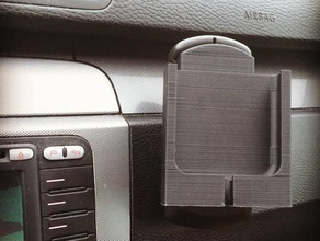 iphone 5 holder vw phone cradle automotive 3d print model - Mito3D
