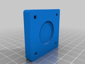 z-axis-bottom-plate 3d printing 3d print model - Mito3D