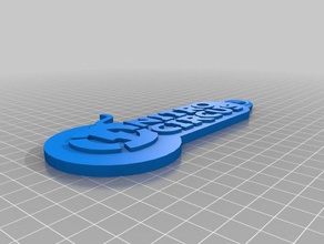 nitrocircus key 3d printing 3d print model - Mito3D
