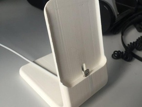 stand iphone6 mobile 3d print model - Mito3D