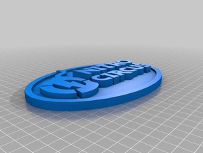 nitro circus badge 3d printing 3d print model - Mito3D