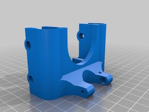 kossel doble carro de la plataforma 3d impresora partes 3d print model - Mito3D