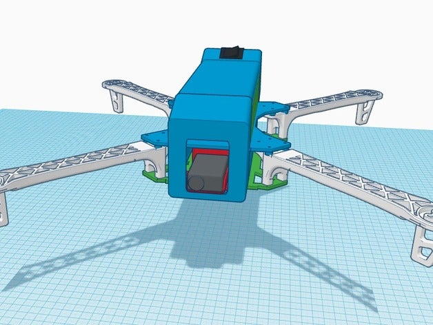 opendrone projet v23 rc véhicules 3D print model - Mito3D