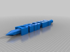 drjim i segni loghi personalizzato 3d print model - Mito3D