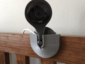 nest cam clip camera 3d print model - Mito3D