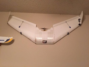 wall hanger -- rc planes multirotors hobby 3d print model - Mito3D