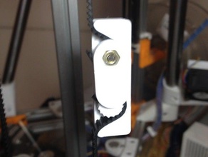 belt clamp tensioner 3d printer parts clamping clip 3d print model - Mito3D