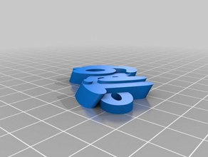 tiago organização personalizado 3d print model - Mito3D