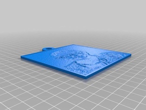 febelithopane 2d a arte personalizado 3d print model - Mito3D