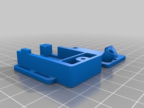vortex rx-mount-frsky d4r-2 Fall eintauchen Teile immersionrc vortex-quad-285 3d print model - Mito3D