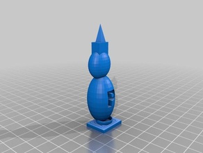 peyton-snowman 3d printing 3d print model - Mito3D