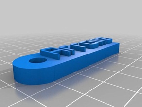 oklar Anahtarlık organizasyon özelleştirilmiş 3d print model - Mito3D
