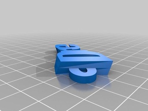 dre Schlüsselanhänger angepasst 3d print model - Mito3D