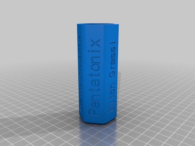 abyrinth dono del coperchio della scatola di testo i puzzle personalizzato 3D print model - Mito3D
