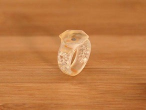 nfc rfid rings jewelry tag 3d print model - Mito3D