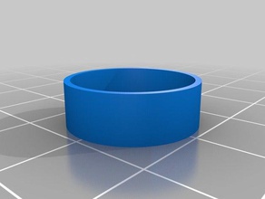 basic size 6 ring rings customized 3d print model - Mito3D
