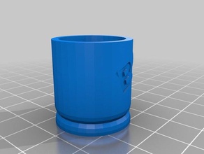 piccola tazza orecchio cucina pranzo 3d print model - Mito3D