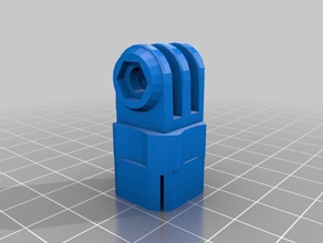 go pro lego mont 3d l'impression 3d print model - Mito3D