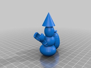 rubin-snowman 3d printing 3d print model - Mito3D