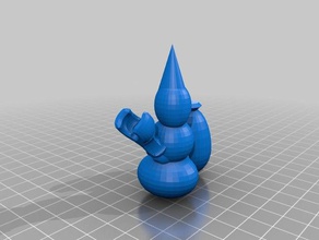 rubin-snowman2 3d drucken 3d print model - Mito3D