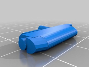 lego ma5c individual combat weapon system halo assault rifle Bau - Spielzeug legos 3d print model - Mito3D