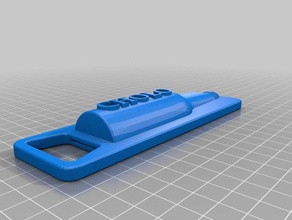 cholo custom bottle opener 3d printer accessories 3d print model - Mito3D