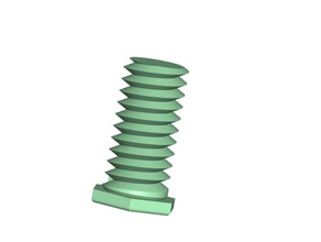 bolt nut mechanical toys screw 3d print model - Mito3D