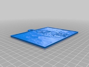 saire 2d sanat özelleştirilmiş 3d print model - Mito3D