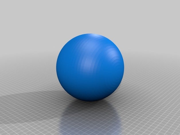 perfect sphere 3d printing tests 3D print model - Mito3D