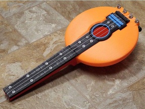 ukulele music 3d print model - Mito3D