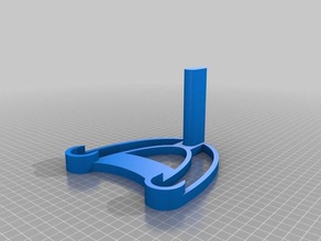 my customized customisable spool holder2 3d printer accessories 3d print model - Mito3D