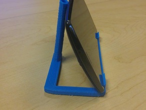 einfache smart-phone stand 3d drucken Handy Ständer iphone lgg4 smartphone 3d print model - Mito3D