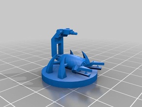 arachnid robot 3d l'impression 3d print model - Mito3D