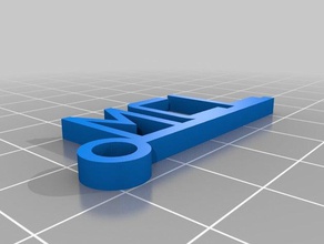 mcl portachiavi i personalizzato 3d print model - Mito3D