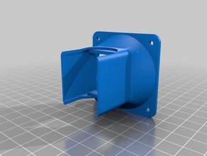 e3d v5 50mm fan duct guard printer accessories e3dv5 3d print model - Mito3D