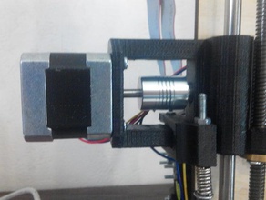 prusa i3 x-z axis leadscrew 3d printer parts rework 3d print model - Mito3D