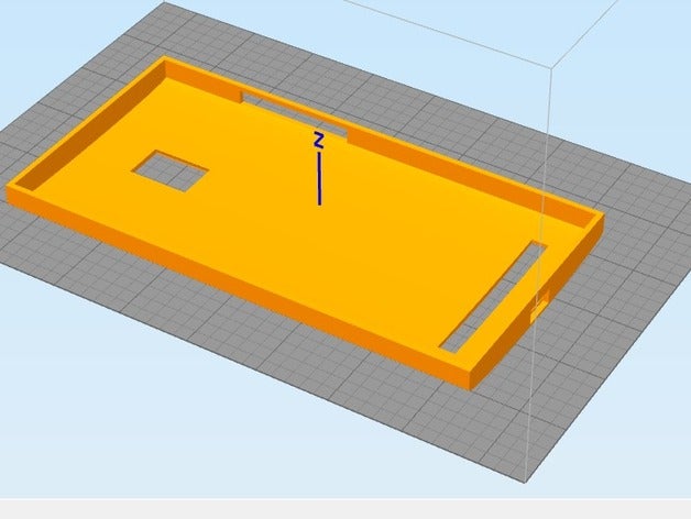 asus zenfone 2 tampa 3d impressão 3D print model - Mito3D