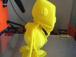trabalhador bot remix de suporte esculturas 3d print model - Mito3D