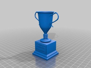 just3dprint i contenitori premio jpi il volto triste sacco di merda trofeo 3d print model - Mito3D