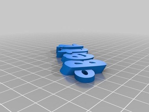 beatriz organizzazione personalizzato 3d print model - Mito3D