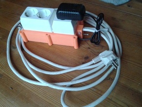 box cl1-gsm-Mobiltelefon remote-relais tool Inhaber - Boxen elektrische Gehäuse für die Elektronik 3d print model - Mito3D