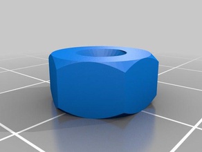 il mio personalizzato dado di lavoro parti 3d print model - Mito3D
