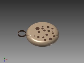 cookie catena chiave moda 3d print model - Mito3D