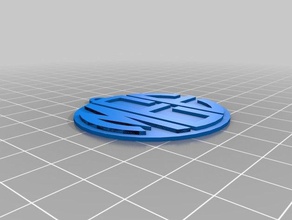 my customized monogram pendant2 jewelry 3d print model - Mito3D