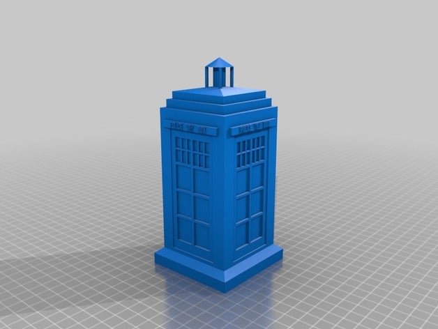 tardis vehicles models drwho 3D print model - Mito3D