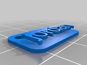 name tag signs logos customized 3d print model - Mito3D