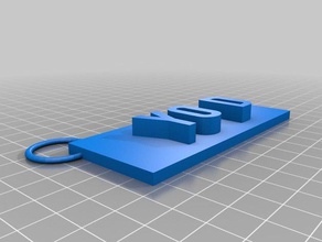 yo Schlüsselbund 3d drucken 3d print model - Mito3D