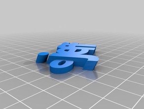 jeff organização personalizado 3d print model - Mito3D