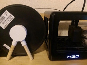 spool holder endcap 3d printer accessories printing filament 3d print model - Mito3D