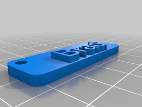 brad nt signos logotipos personalizado 3d print model - Mito3D